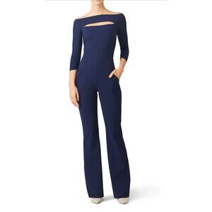 Chiara Boni Navy Blue Jumpsuit